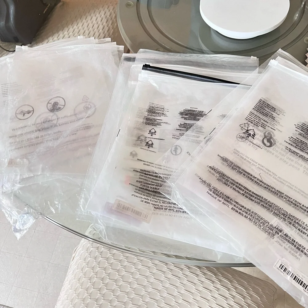 20 ct Save the Planet Assorted Used Poly Shirt Bags
